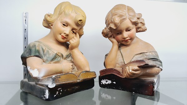 Lot 1309 - PLASTER BUSTS