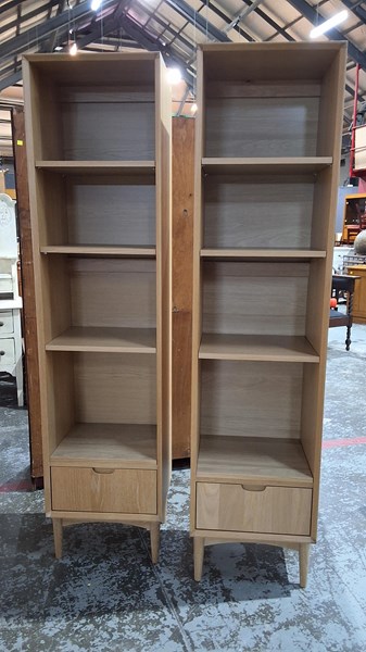 Lot 382 - PAIR OF BOOKCASES