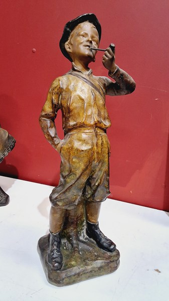 Lot 1336 - PLASTER FIGURE