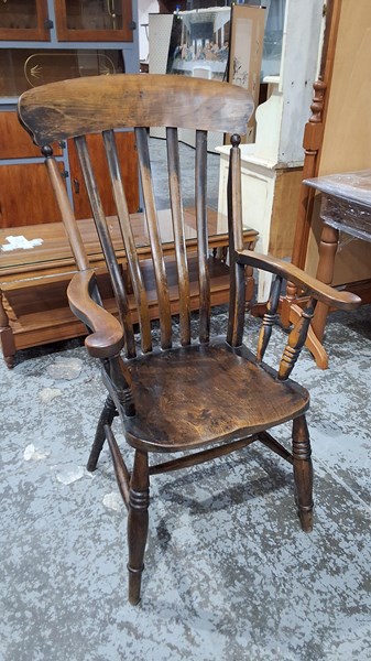 Lot 143 - WINDSOR CARVER CHAIR