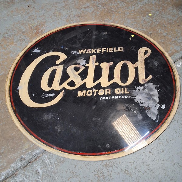 Lot 298 - CASTROL SIGN