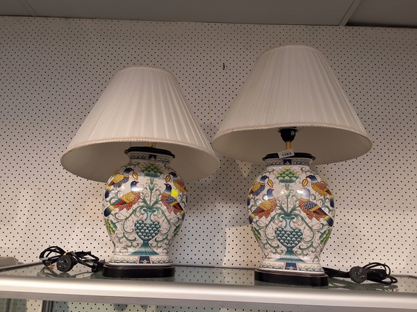 Lot 1283 - BEDSIDE LAMPS