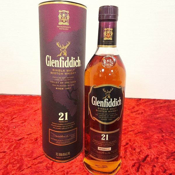 Lot 43 - GLENFIDDICH 21yo SCOTCH WHISKY