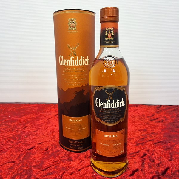 Lot 9 - GLENFIDDICH RICH OAK SCOTCH WHISKY