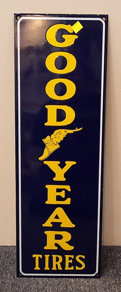 Lot 1087 - VINTAGE STYLE ENAMEL SIGN