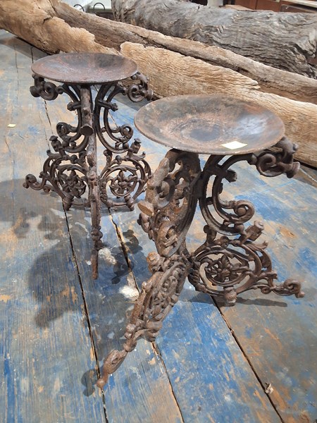 Lot 304 - CANDLE STANDS