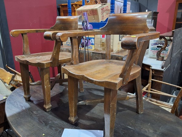 Lot 342 - TUB CHAIRS