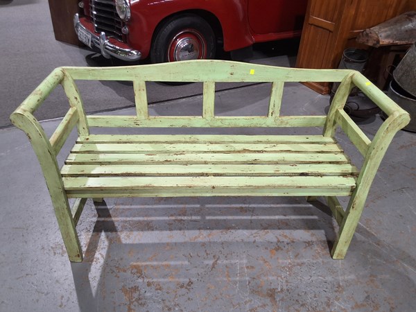 Lot 232 - GARDEN BENCH