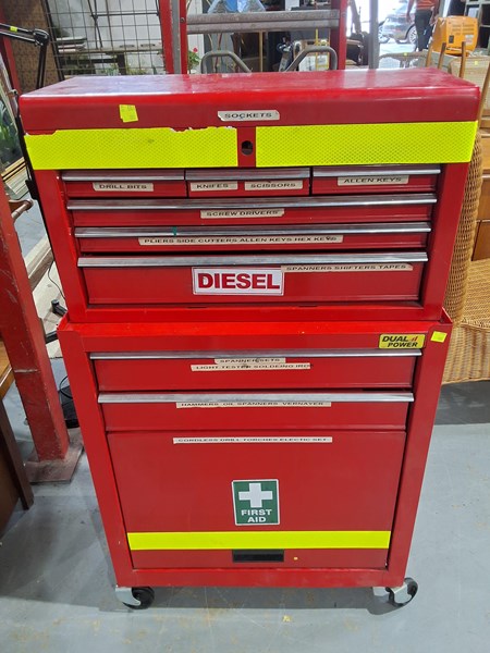 Lot 188 - WORKSHOP TOOL CHEST