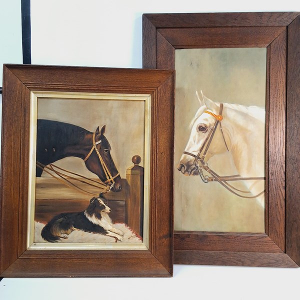 Lot 1075 - HORSE PORTRAITS