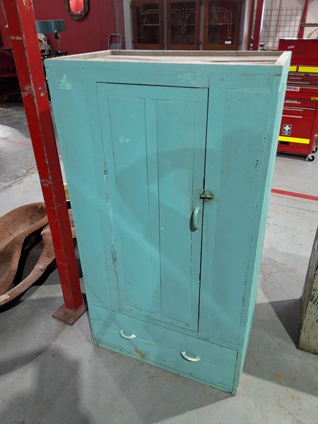 Lot 206 - RUSTIC CUPBOARD