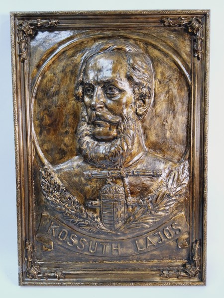 Lot 1408 - LAJOS KOSSUTH PLAQUE