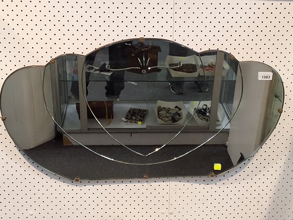 Lot 1257 - ART DECO MIRROR