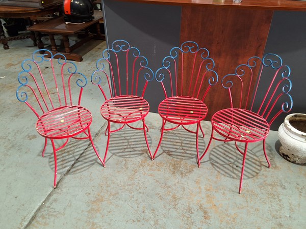 Lot 370 - GARDEN CHAIRS