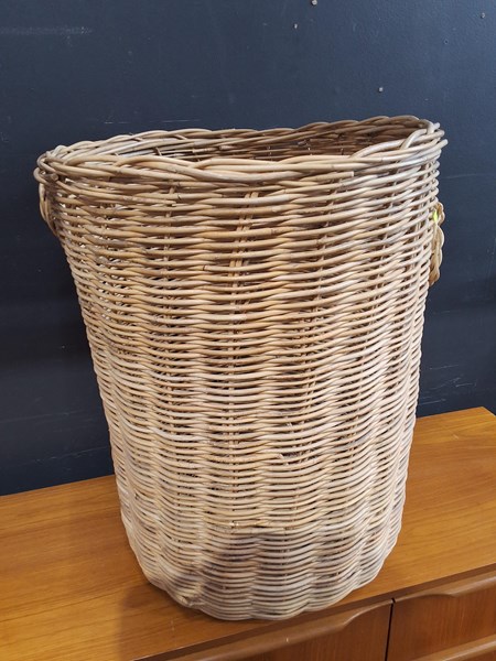 Lot 345 - CANE BASKET