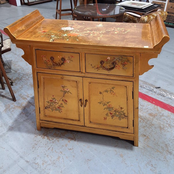 Lot 329 - ALTAR CABINET