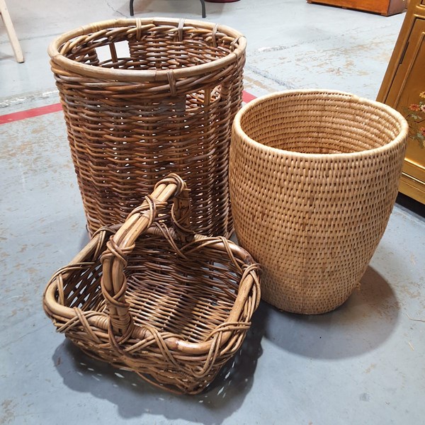 Lot 77 - CANES BASKETS