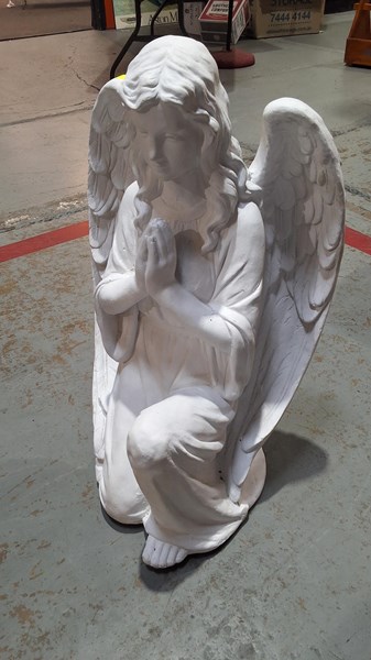 Lot 312 - ANGEL STATUE