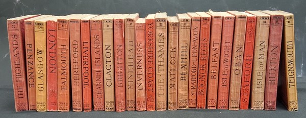 Lot 1135 - VINTAGE BRITISH GUIDE BOOKS