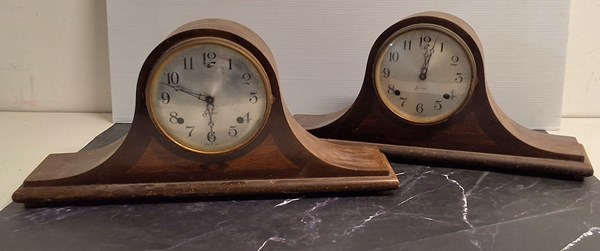 Lot 1287 - MANTEL CLOCKS