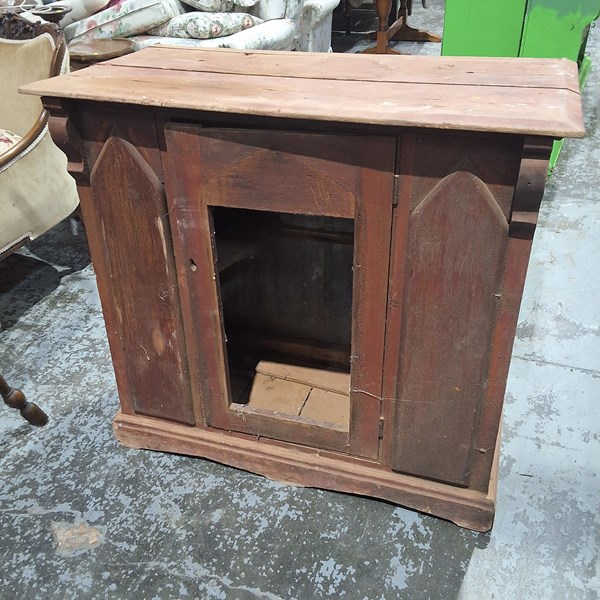 Lot 299 - PINE CUPBOARD