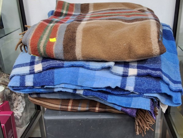 Lot 1453 - WOOL BLANKETS