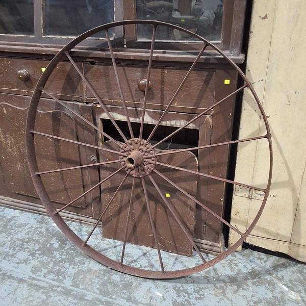 Lot 403 - AGRICULTURAL WHEEL