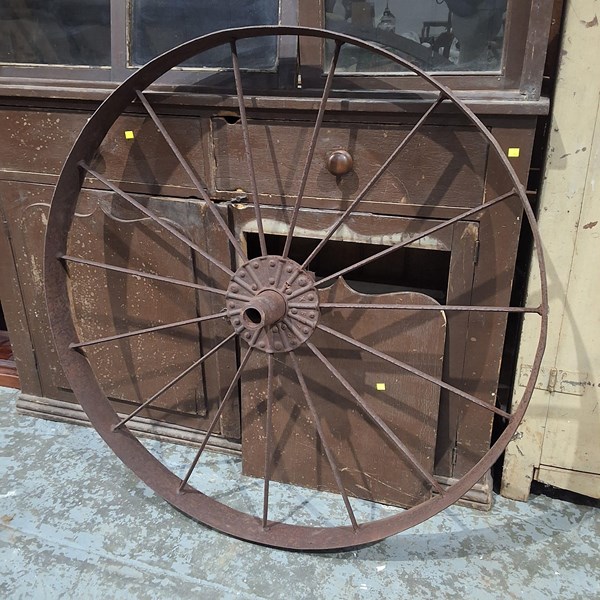 Lot 397 - AGRICULTURAL WHEEL