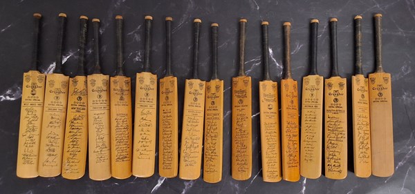 Lot 1397 - MINI CRICKET BATS