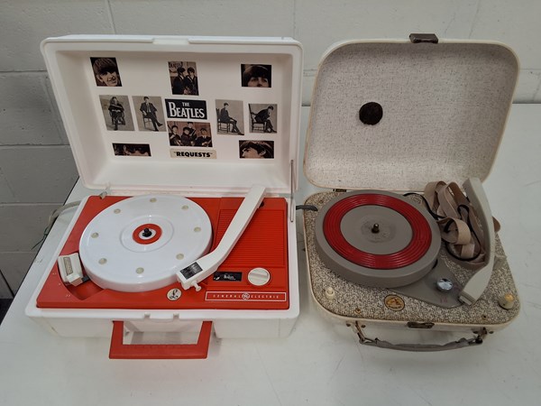 Lot 1340 - PORTABLE RECORD PLAYERS