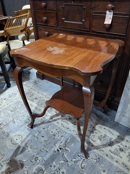 Lot 152 - GRAMOPHONE TABLE