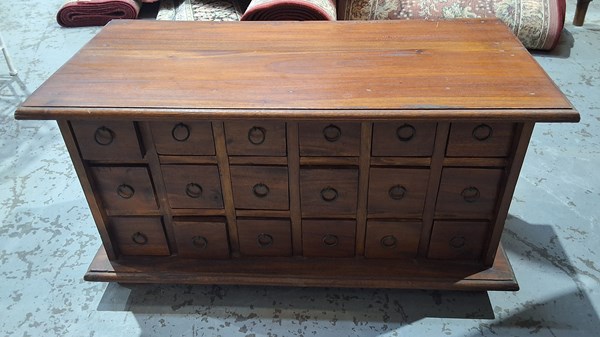 Lot 93 - APOTHECARY DRAWERS