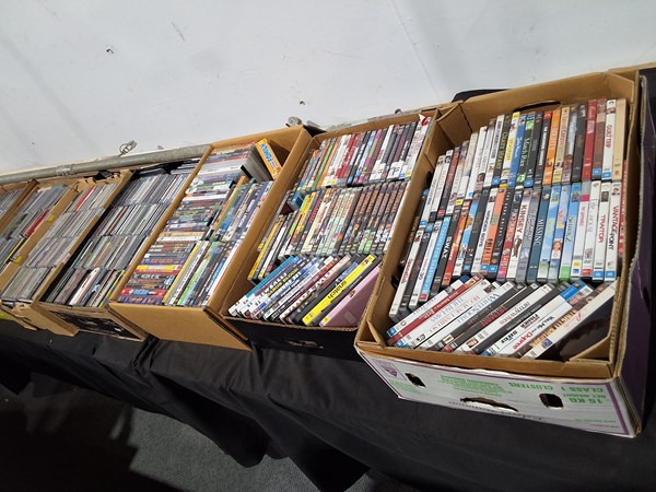 Lot 1408 - DVD & CDS