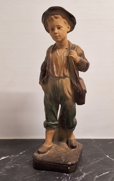 Lot 1173 - PLASTER FIGURE