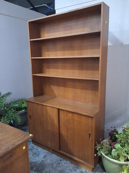 Lot 380 - BOOKCASE