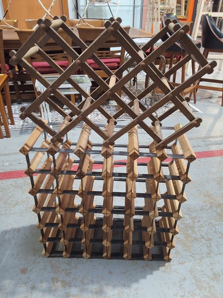 Lot 343 - WINE RACKS