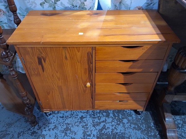 Lot 166 - PINE CABINET