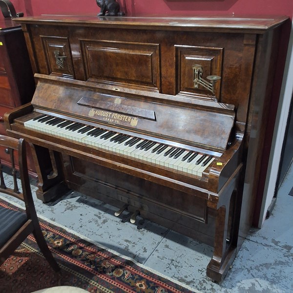 Lot 32 - UPRIGHT PIANO