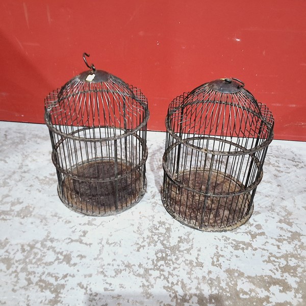 Lot 220 - BIRD CAGES