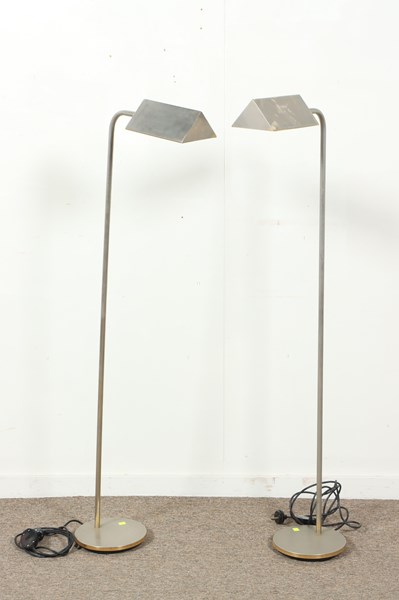 Lot 348 - PAIR OF READING LAMPS