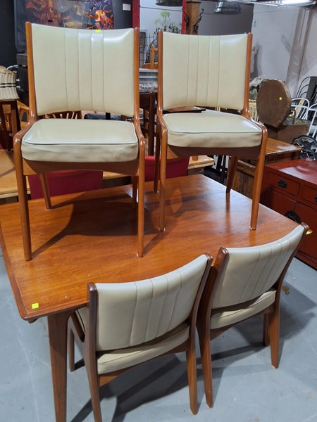 Lot 380 - DINING CHAIRS