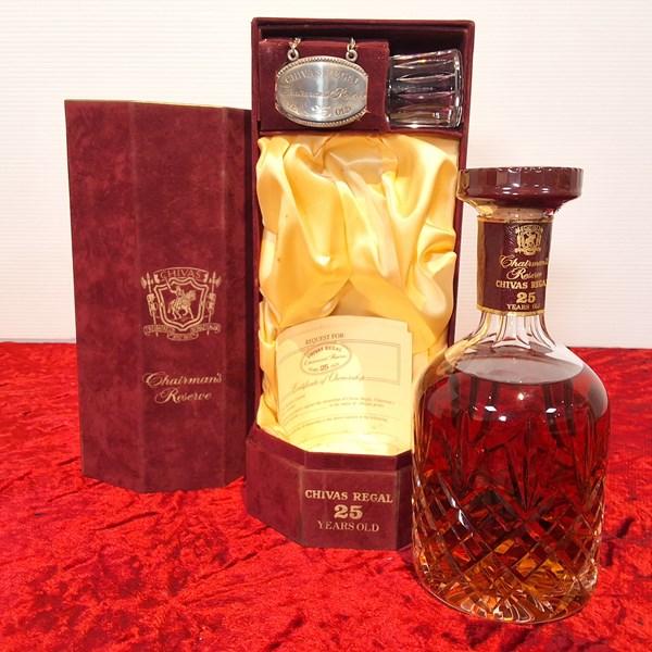 Lot 44 - CHIVAS REGAL CHAIRMANS RESERVE 25yo WHISKY