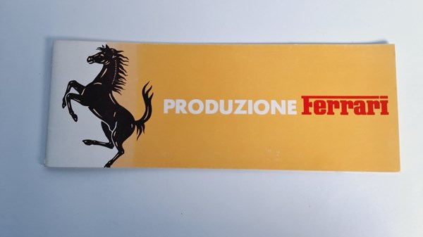 Lot 1386 - CAR SALES BROCHURE