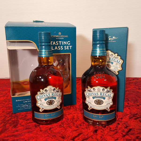 Lot 82 - CHIVAS REGAL MIZUNARA WHISKY (2)