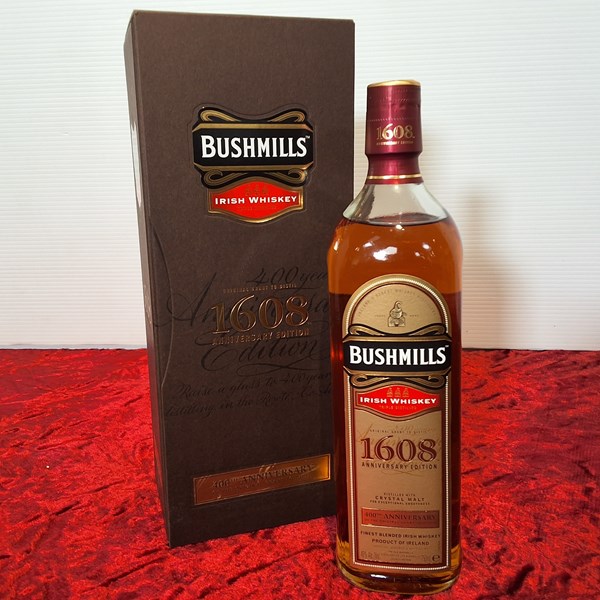 Lot 38 - BUSHMILL 1608 ANNIVERSARY IRISH WHISKY