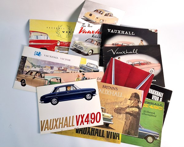 Lot 1385 - CAR SALES BROCHURES