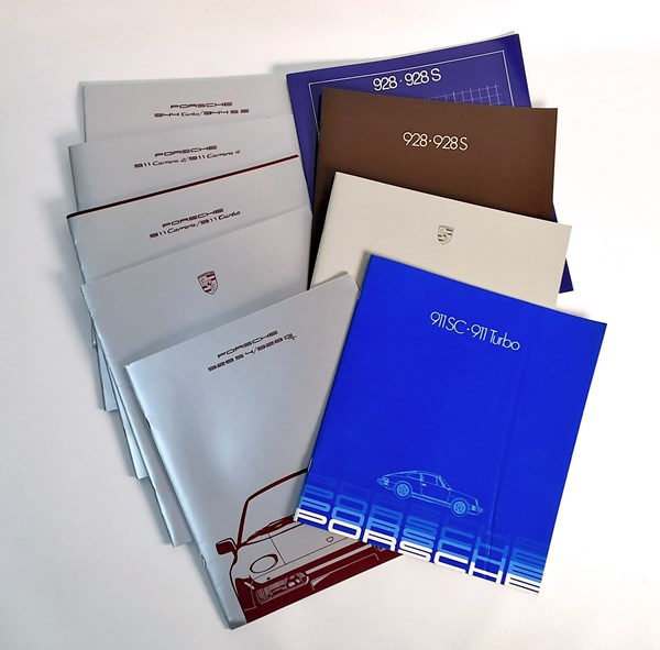 Lot 1384 - CAR SALES BROCHURES