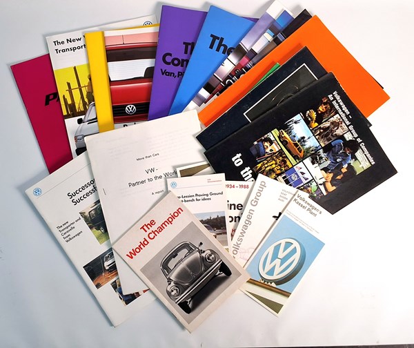 Lot 1395 - CAR SALES BROCHURES