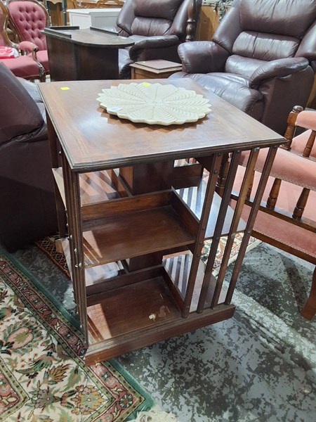 Lot 234 - REVOLVING BOOKCASE