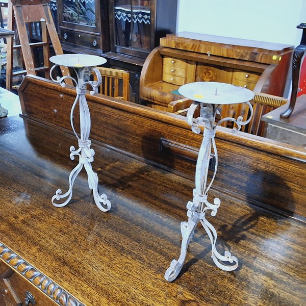 Lot 169 - CANDLESTICKS